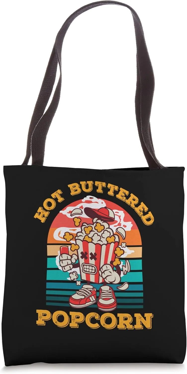 Hot Buttered Popcorn Is All I Love Plant Food Corn Tote Bag