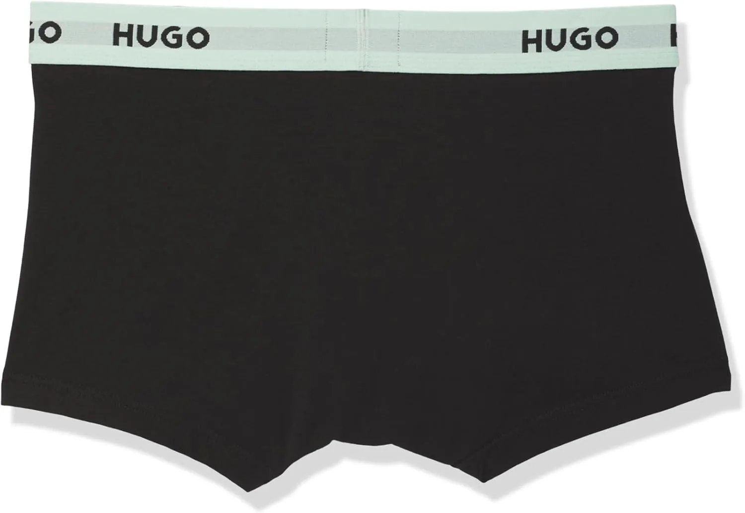 HUGO Men's 3 Pack Bold Logo Cotton Stretch Trunks