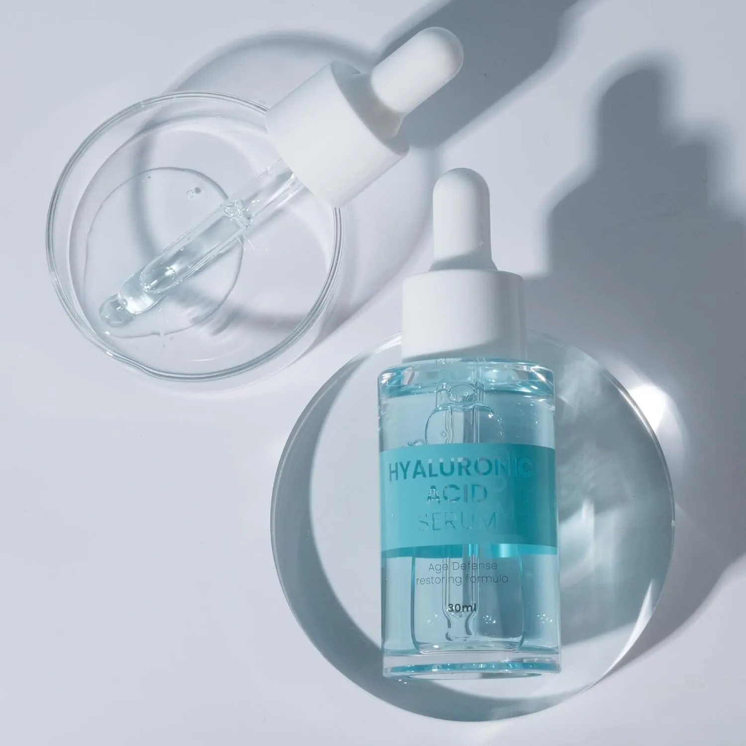 Hyaluronic Acid Serum - Revitalize and Hydrate for a Radiant Glow and Deep Moisture - Smooth for a Youthful Appearance - Achieve a Fresh and Glowing Look (1 Pack)