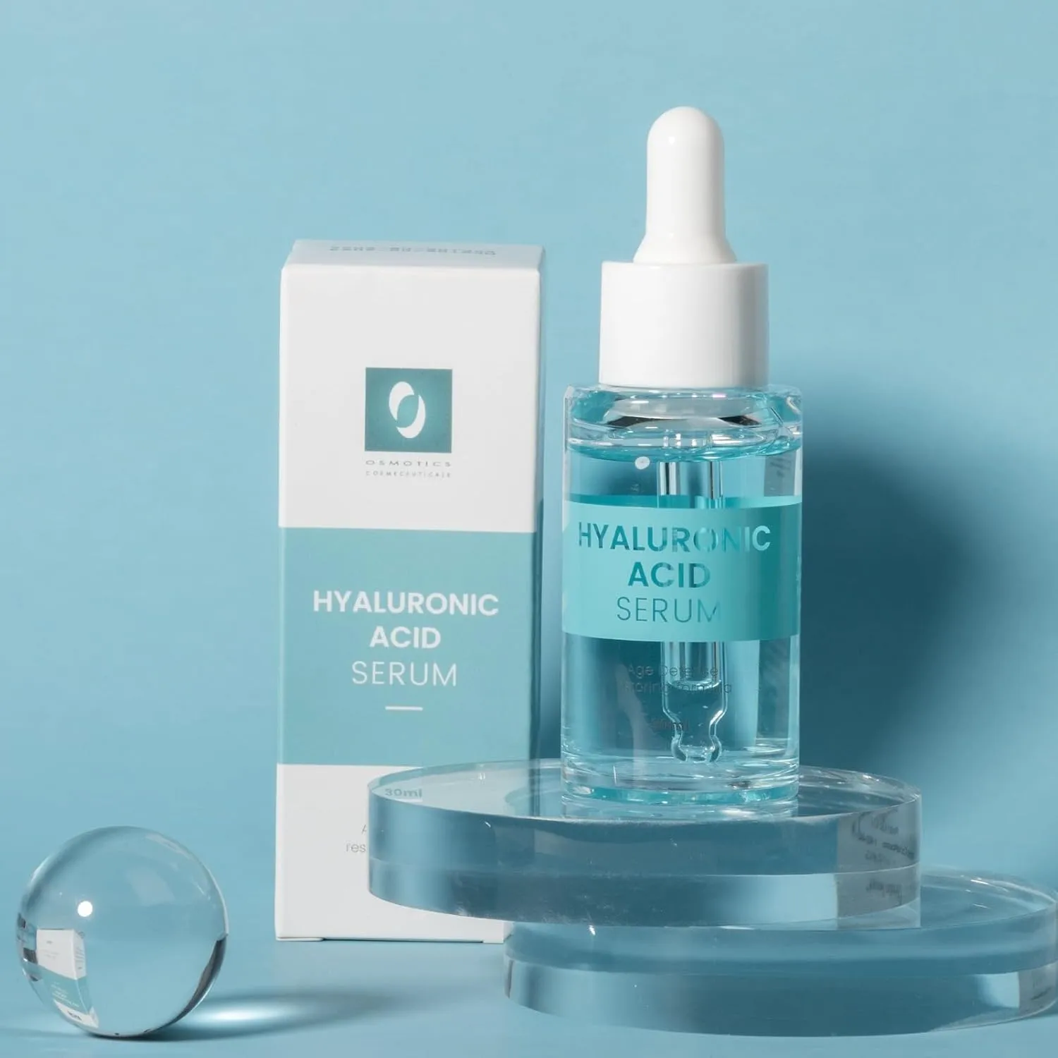 Hyaluronic Acid Serum - Revitalize and Hydrate for a Radiant Glow and Deep Moisture - Smooth for a Youthful Appearance - Achieve a Fresh and Glowing Look (1 Pack)
