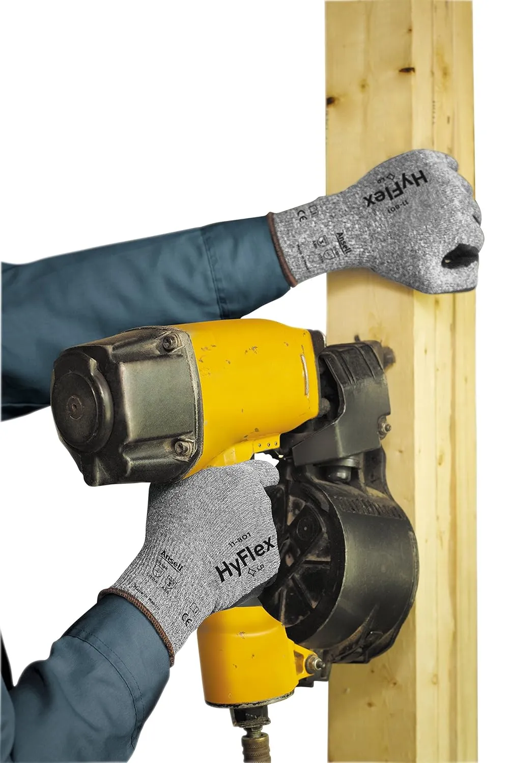 HyFlex 11-801 Multipurpose Gloves - Lightweight, Grip and Comfort, Size Small (pack of 12)