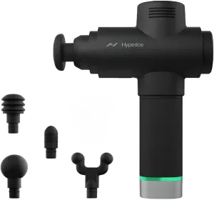 Hyperice Hypervolt 2 Pro - Featuring Quiet Glide Technology - Handheld Percussion Massage Gun - 5 Speeds, 5 Interchangeable Heads - Helps Relieve Sore Muscles and Stiffness FSA-HSA Approved