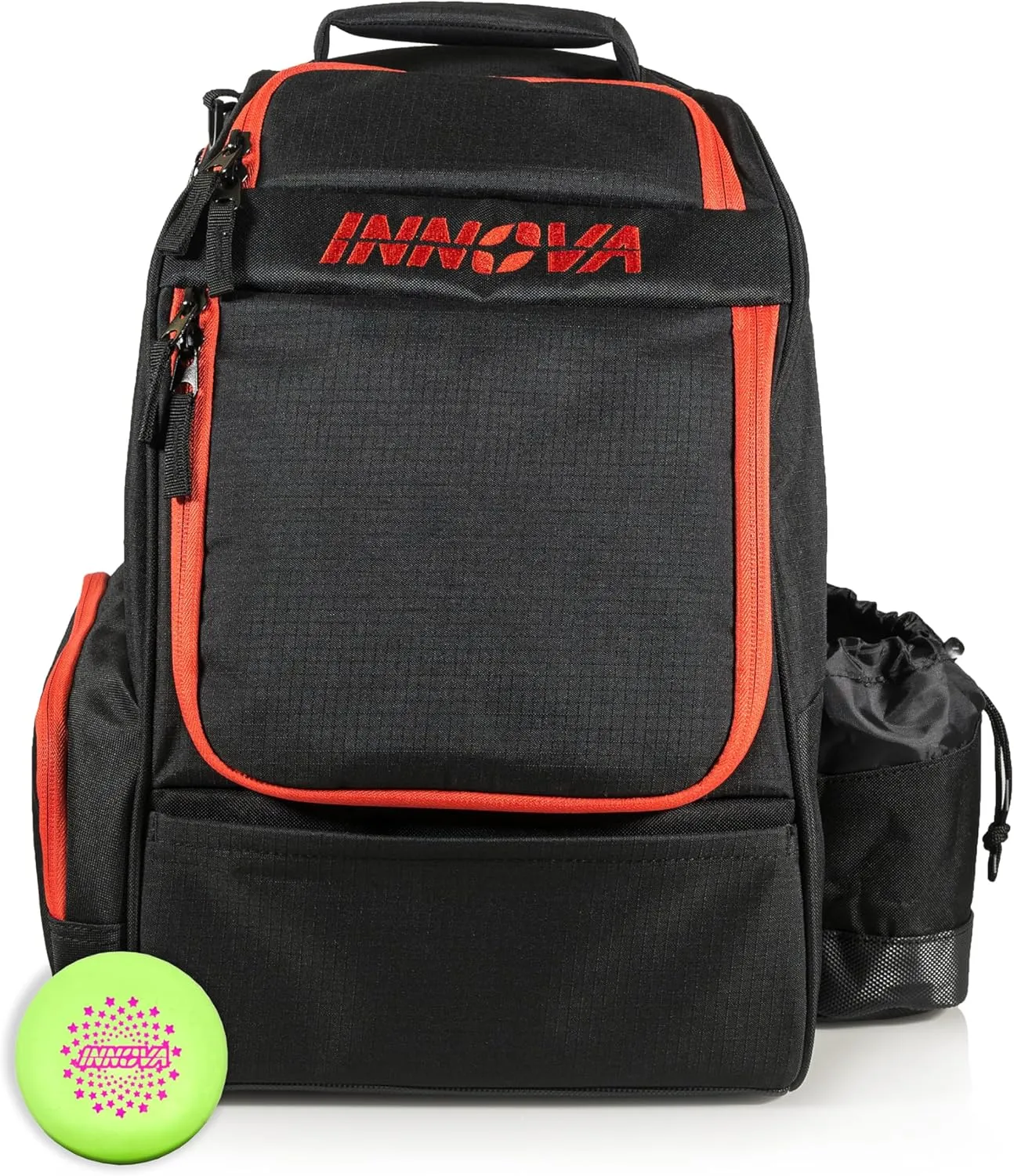 Innova Adventure Pack Disc Golf Backpack – Holds 25 Discs – Includes Mini, Disc Golf Bag