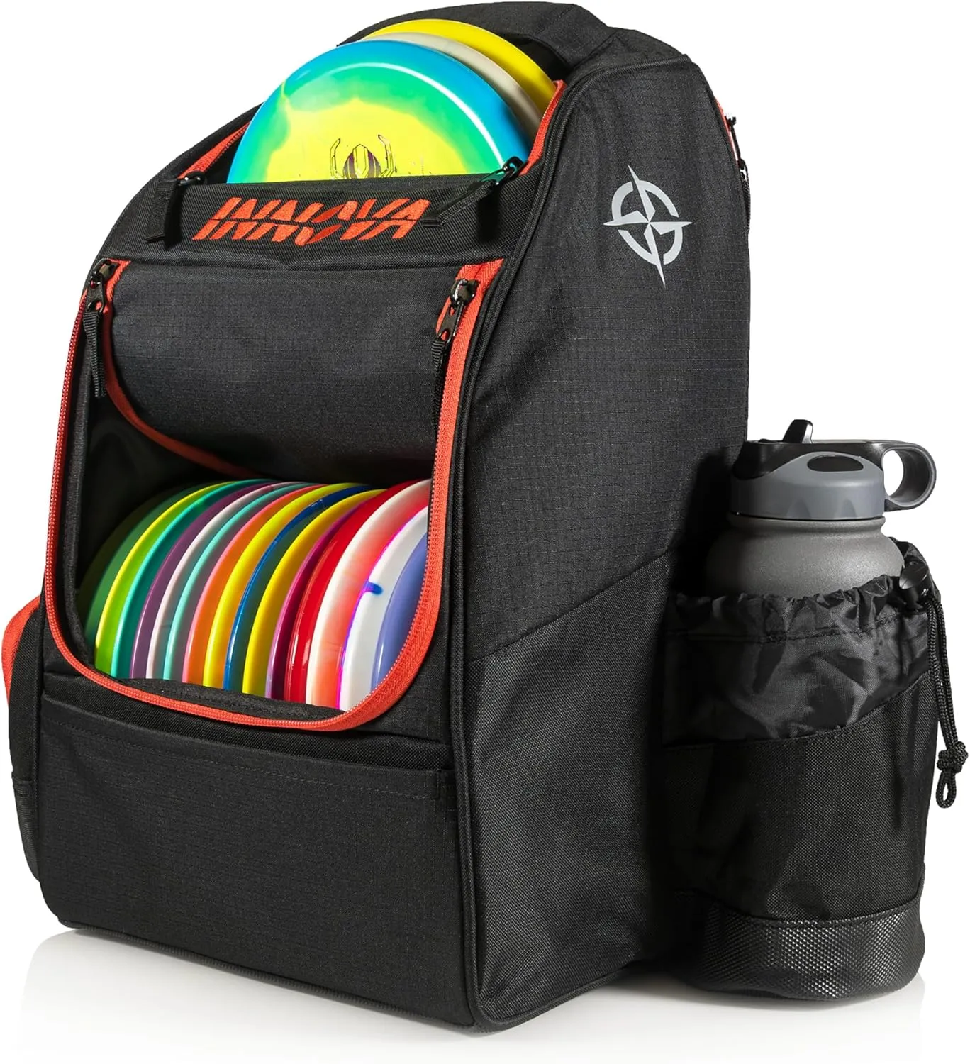 Innova Adventure Pack Disc Golf Backpack – Holds 25 Discs – Includes Mini, Disc Golf Bag