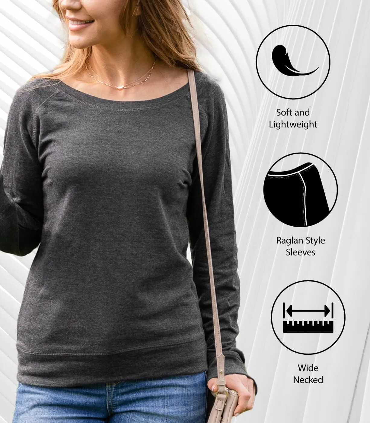 Instant Message - Leader Of The Pack Dog-Ladies Lightweight French Terry Pullover