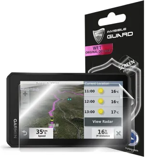 IPG For Garmin Tread Powersport GPS Screen Protector Invisible Ultra HD Clear Film Anti Scratch Skin Guard - Smooth/Self-Healing/Bubble -Free
