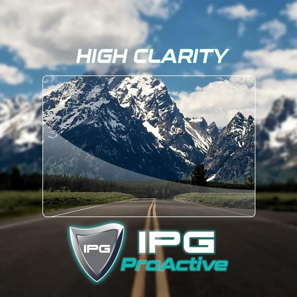 IPG ProActive for Garmin DriveSmart 86, 8-inch Car GPS Navigator 9H Hardness Screen Protector Nano Ceramic FilmUltra Responsive High Clarity Anti Scratch Smudge for ProAc86