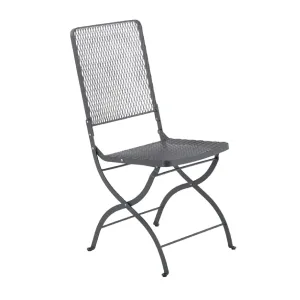 Iron Outdoor Folding Chair | Unopiu Aurora