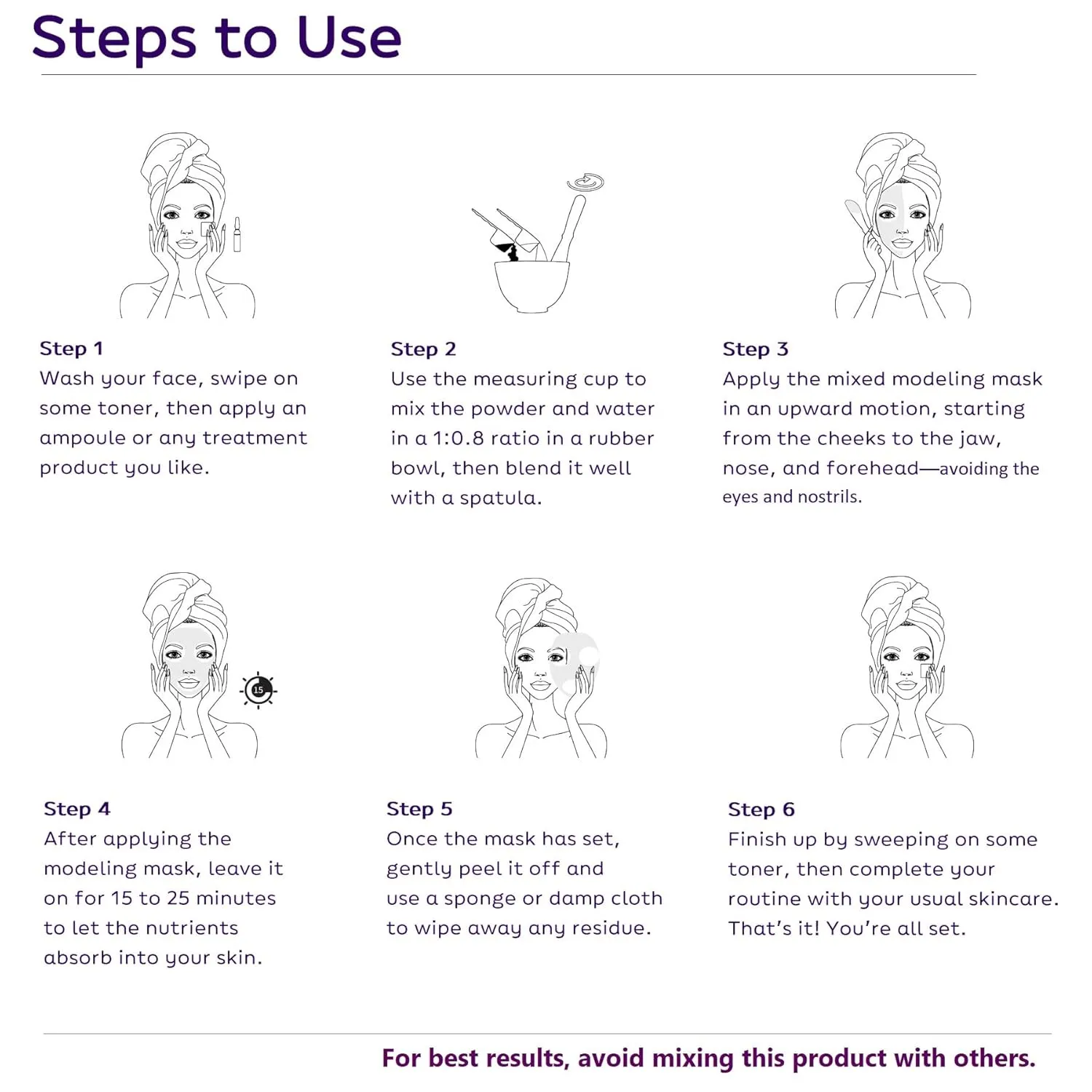 jNE Anskin Original Modeling Mask Powder Pack | Korean Skincare Face Pack for Calming Irritated Skin, Deep Hydration & Pore-Cleansing Care (8.47oz / 240g, Aloe Vera)