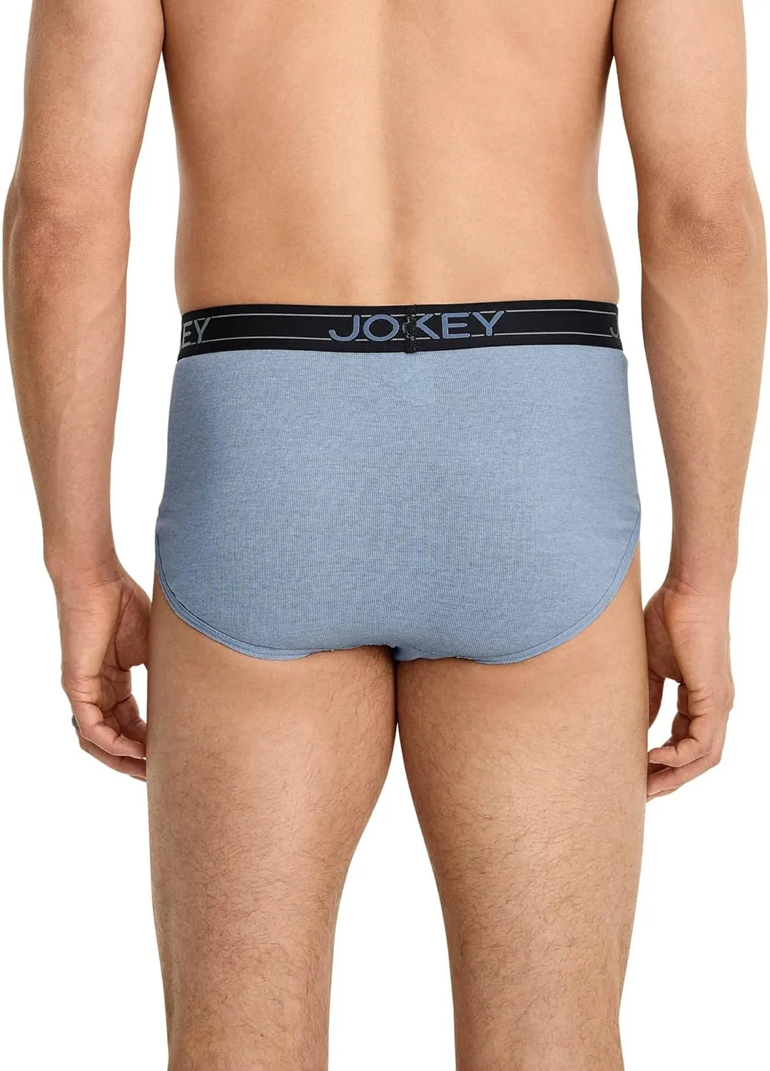 Jockey Men's Underwear Lightweight Cotton Blend Brief - 5 Pack