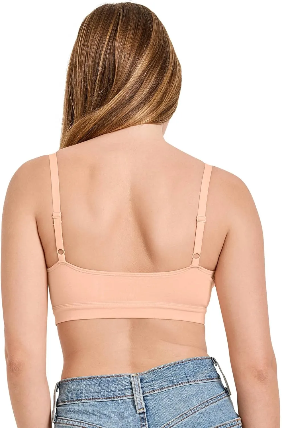 Jockey Women's Bra Organic Cotton Stretch Triangle Bralette