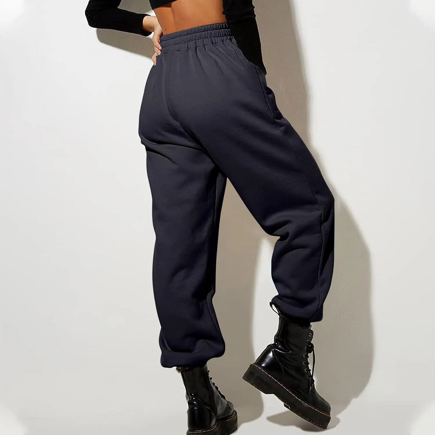 Joggers for Women Plus Size Lightweight Workout Sweatpants Casual Cinch Bottom Sweatpants Fall Fashion Outfits