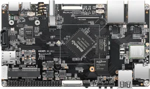 K1 Single Board Computer 2GB Rockchip RK3568 LPDDR4 Quad Core 64 Bit 40 Pin,Dual-Band WiFi 2.4GHz/5GHz & BT5.0 with Antenna 4K Support Android Ubuntu Debian Pi Alternative