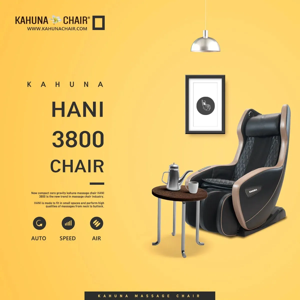 Kahuna Hani 3800 Compact Massage Chair