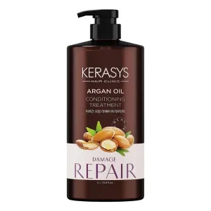 Kerasys Argan Oil Real Nature for Extremely Damaged Hair 33.8 fl oz / 1L (Treatment, 1-Pack)
