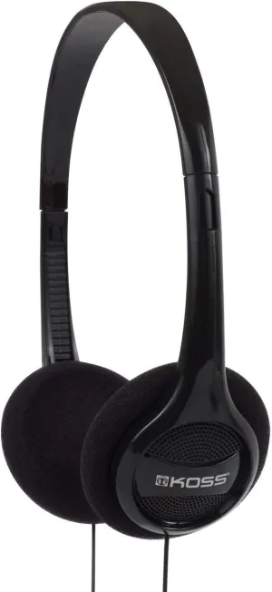 Koss KPH7 Lightweight Portable Headphone, Black - 100 Pack