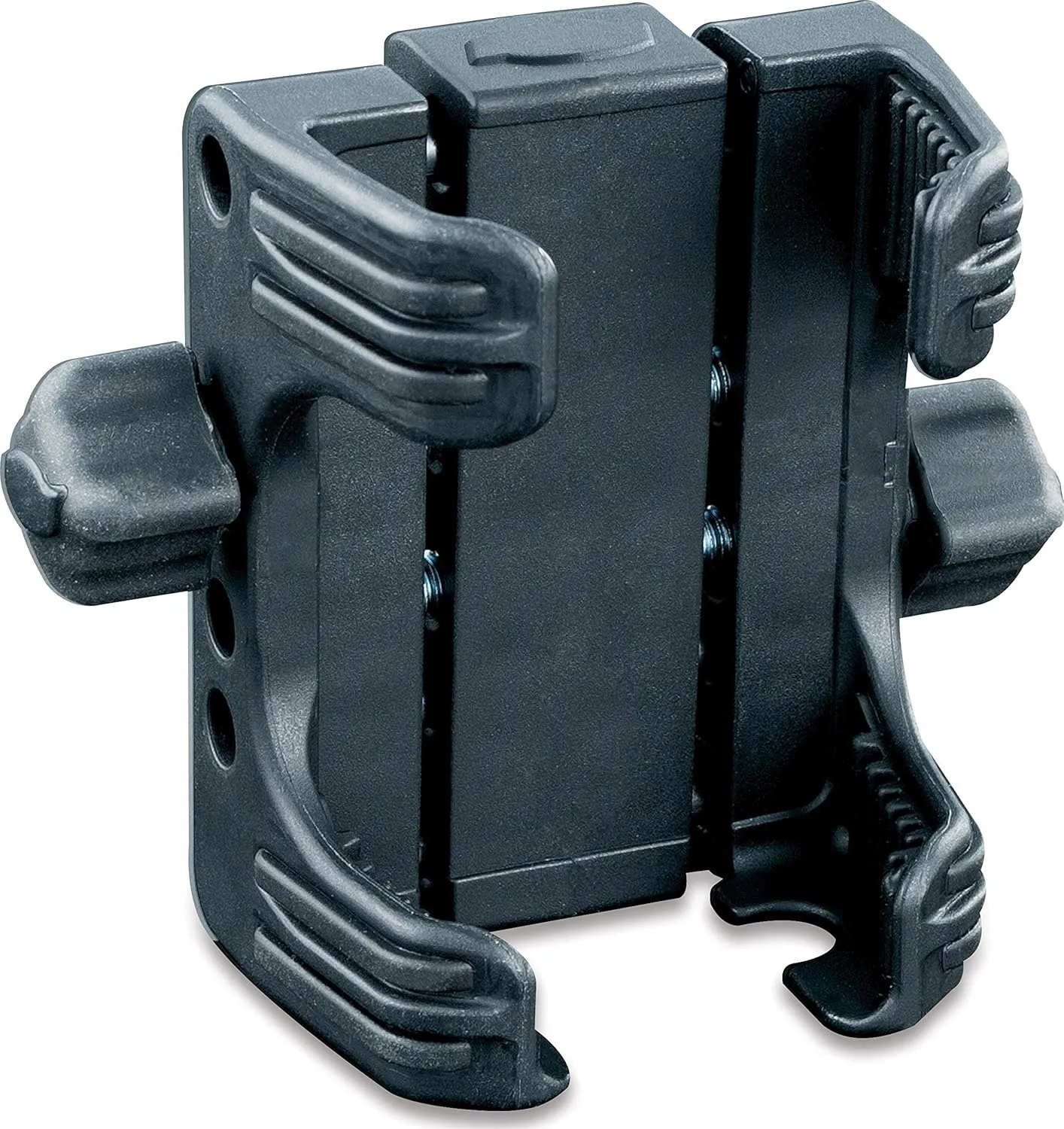 Kuryakyn 1693 Motorcycle Handlebar Accessory: Tech-Connect Cradle GPS Device/Phone Holder Mount, Standard , Black