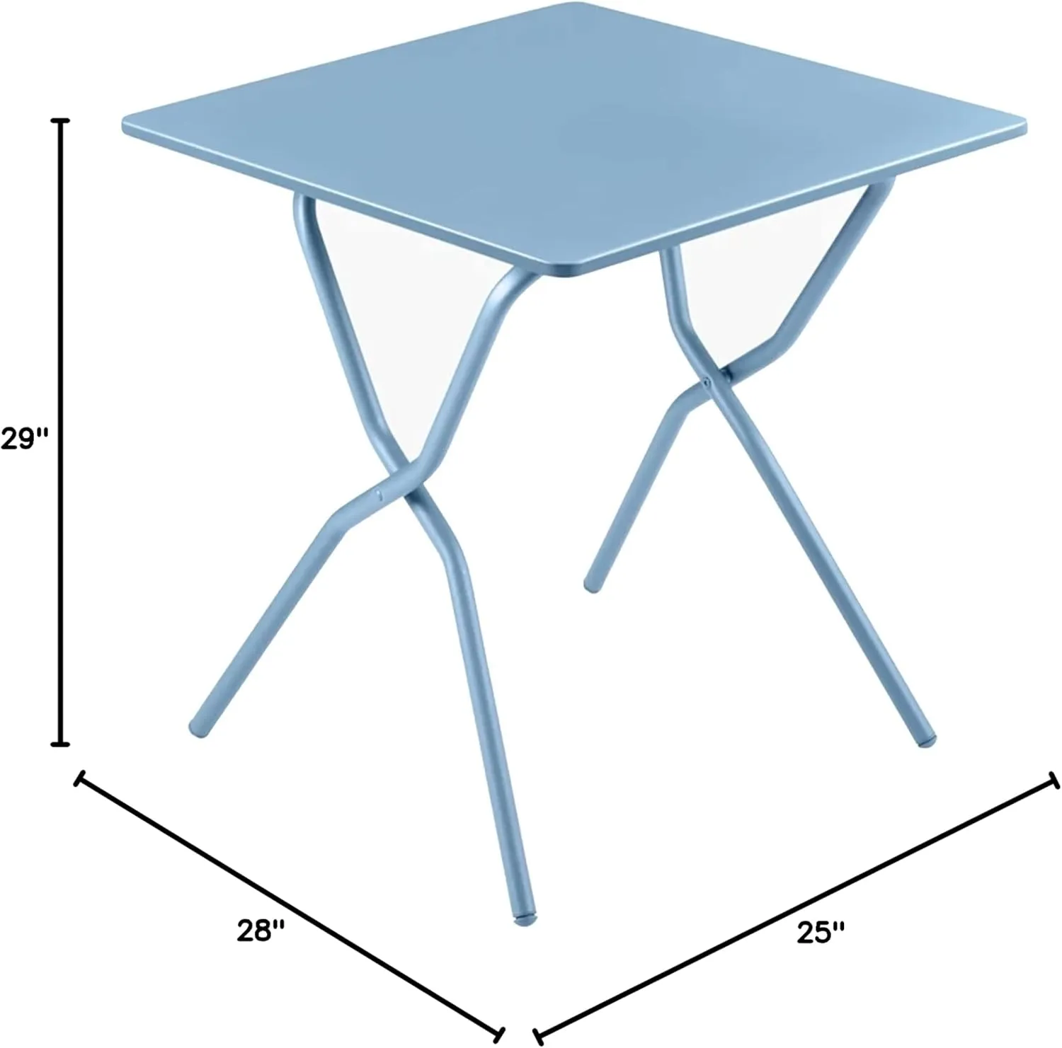 Lafuma Balcony Patio Table, Ciel Sky Blue
