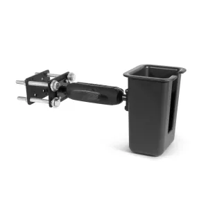 Large Barcode Holster Forklift Front Guard Mount with 5" Shaft
