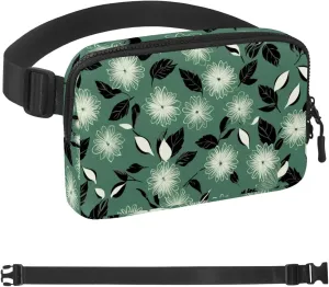 Leaf-1540 Crossbody Fanny Pack for Men&Women,Belt Bag for Travel Casual Walking Running Hiking Cycling