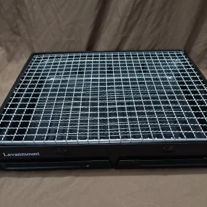 Levanmount Cooking utensils grills, stainless steel grill grid, folding leg design