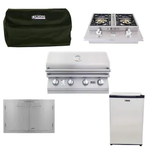 Lion | 32" Built-In Gas Grill 5-Piece Package