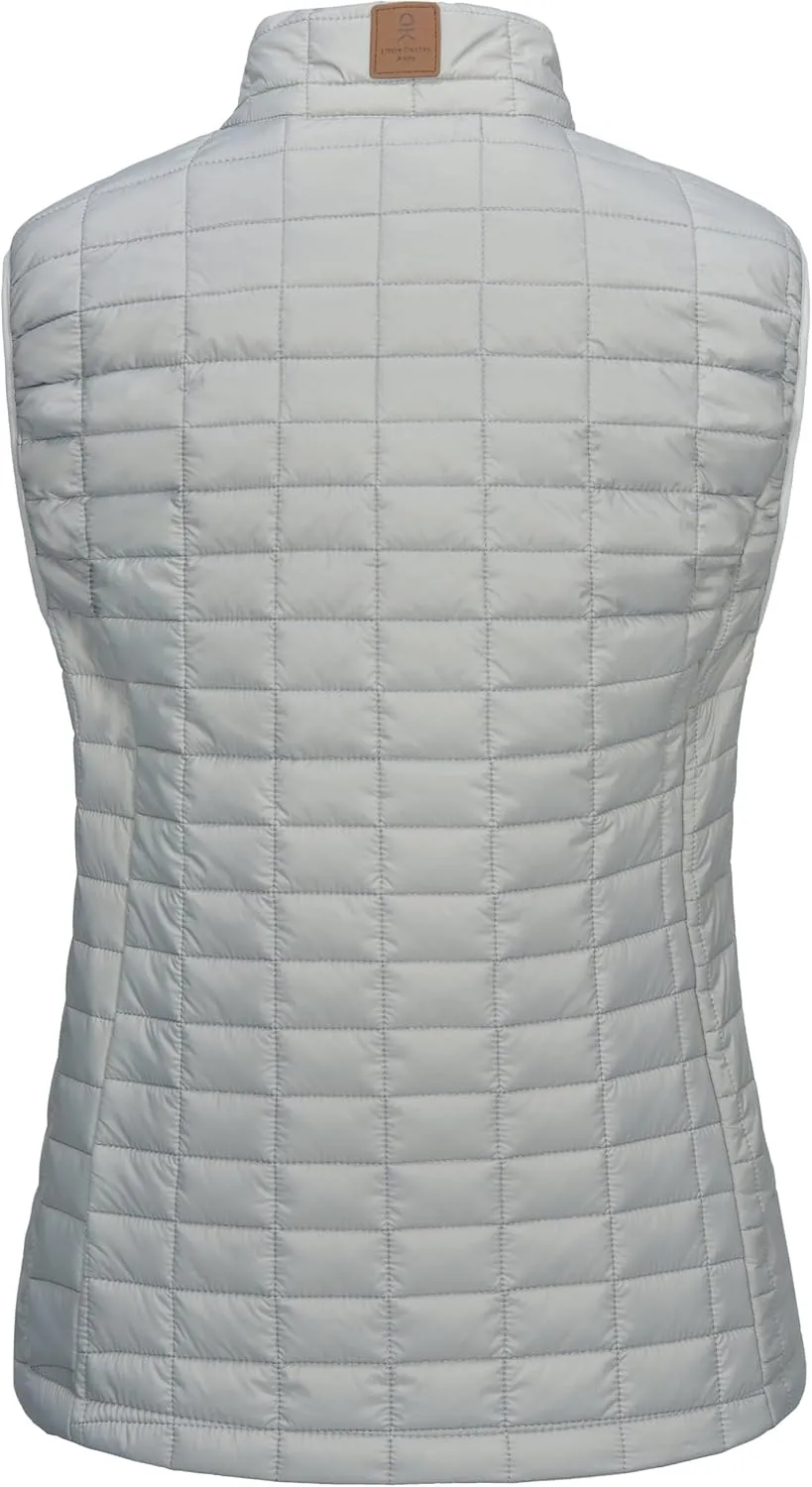 Little Donkey Andy Women's Puffer Vest, Lightweight Warm Sleeveless Jacket for Hiking Travel Golf