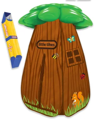 Little Tikes Tree House Adventure Tent with Expandable Periscope - Indoor/Outdoor Playhouse for Kids Ages 3-6