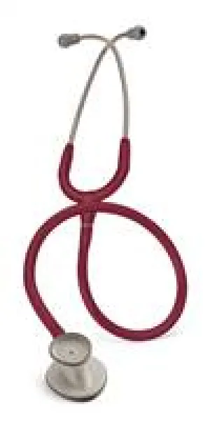 Littmann Lightweight II S.E. Classic Stethoscope, Burgundy 1 - Tube 28 Inch Tube Double-Sided Chestpiece, 3M, 2451 - Sold by: Pack of One