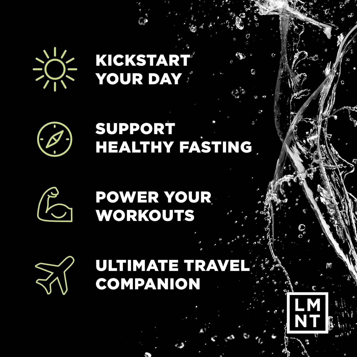LMNT Zero Sugar Electrolytes - Citrus Salt | Drink Mix | 30-Count