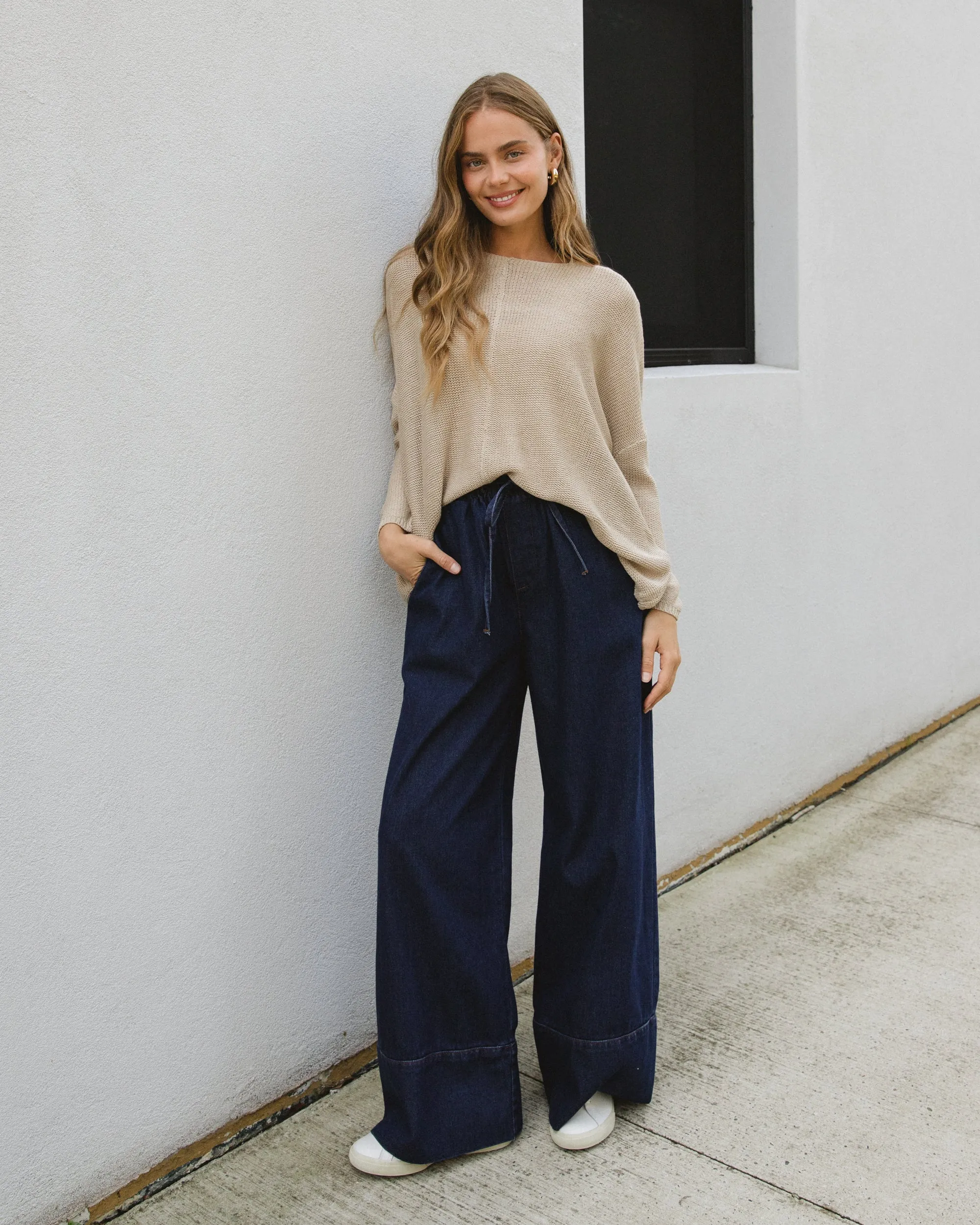 LOL70434 NATURAL MILLIE JUMPER