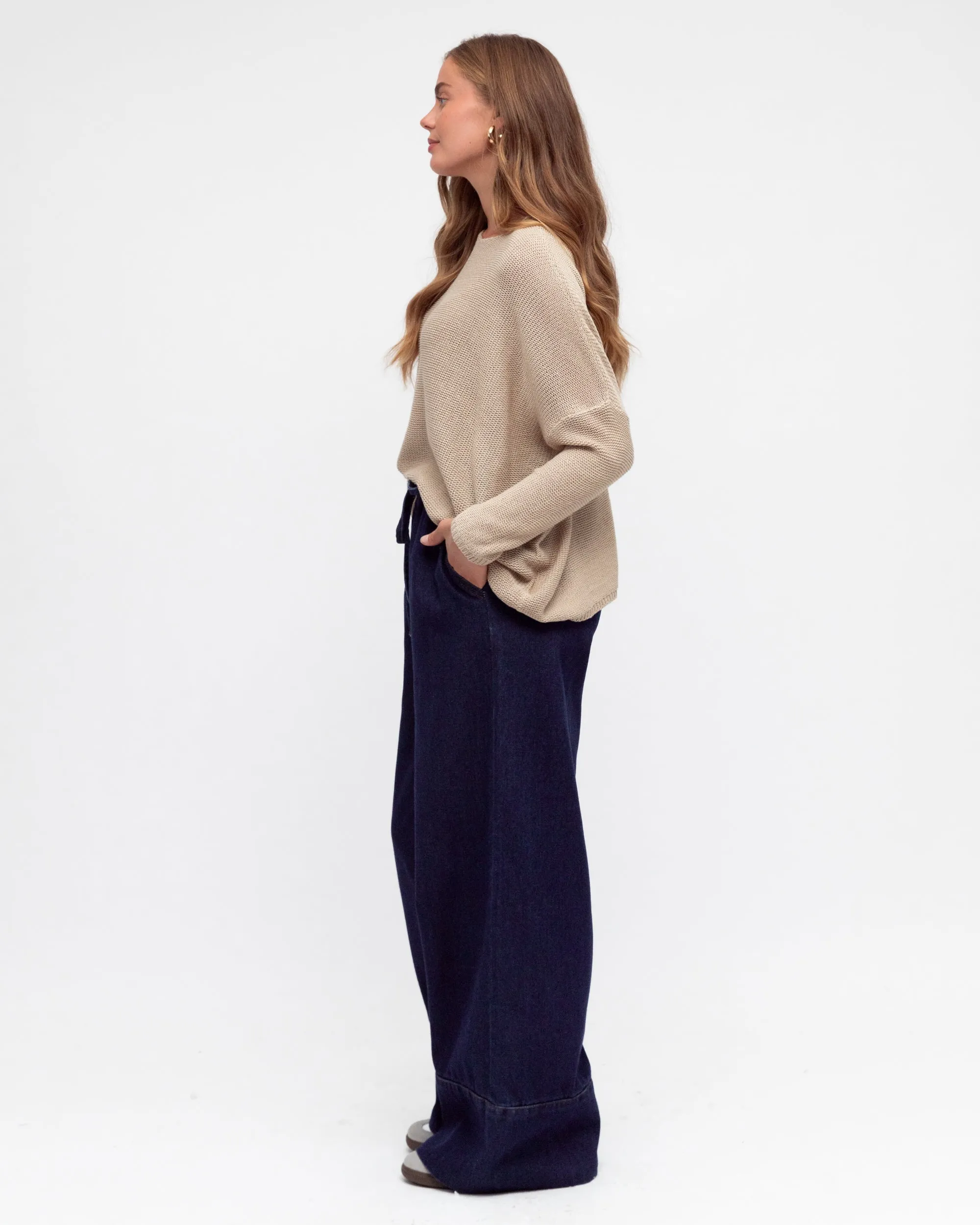 LOL70434 NATURAL MILLIE JUMPER