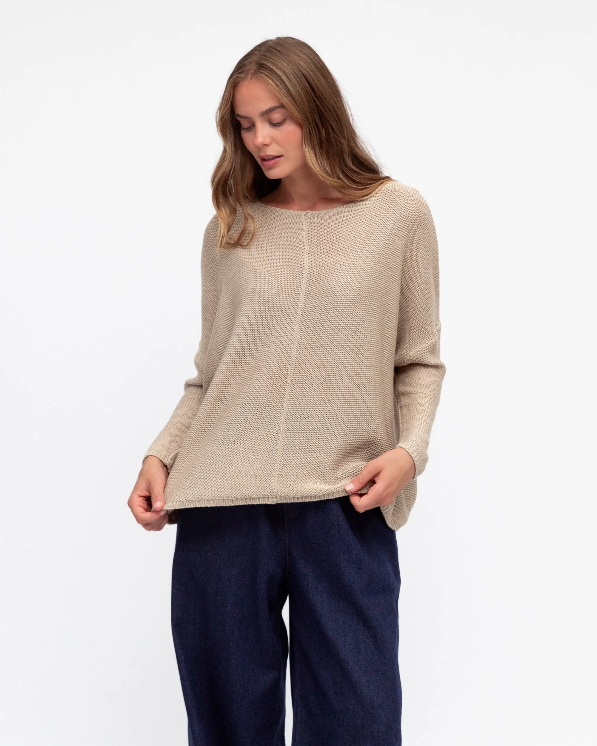 LOL70434 NATURAL MILLIE JUMPER