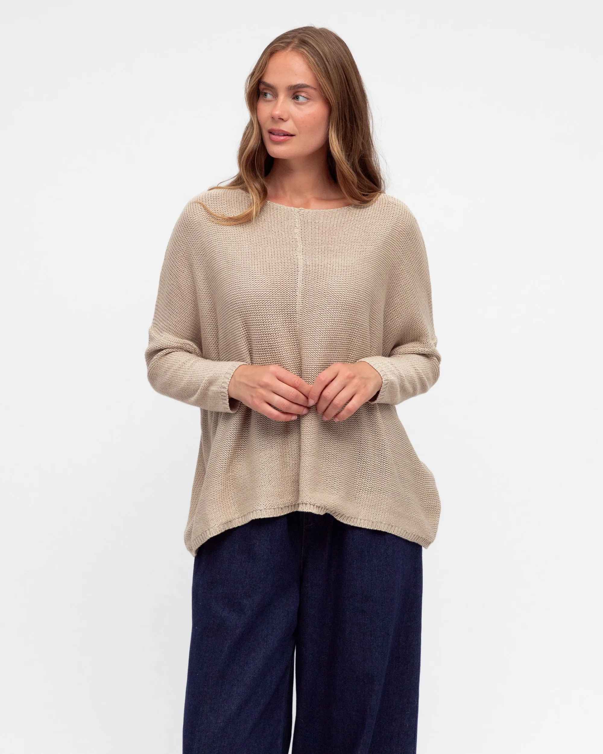 LOL70434 NATURAL MILLIE JUMPER