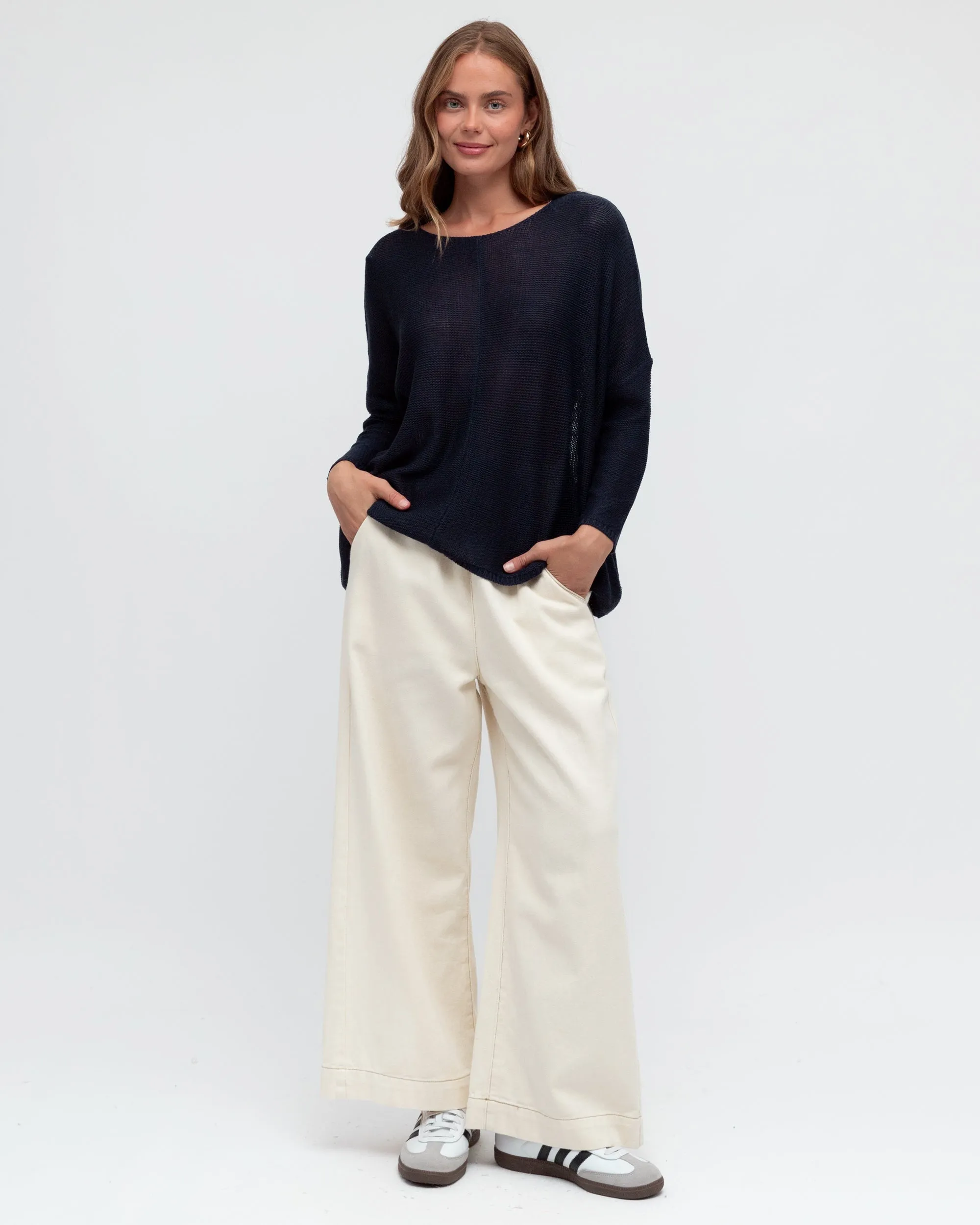 LOL70434 NAVY MILLIE JUMPER