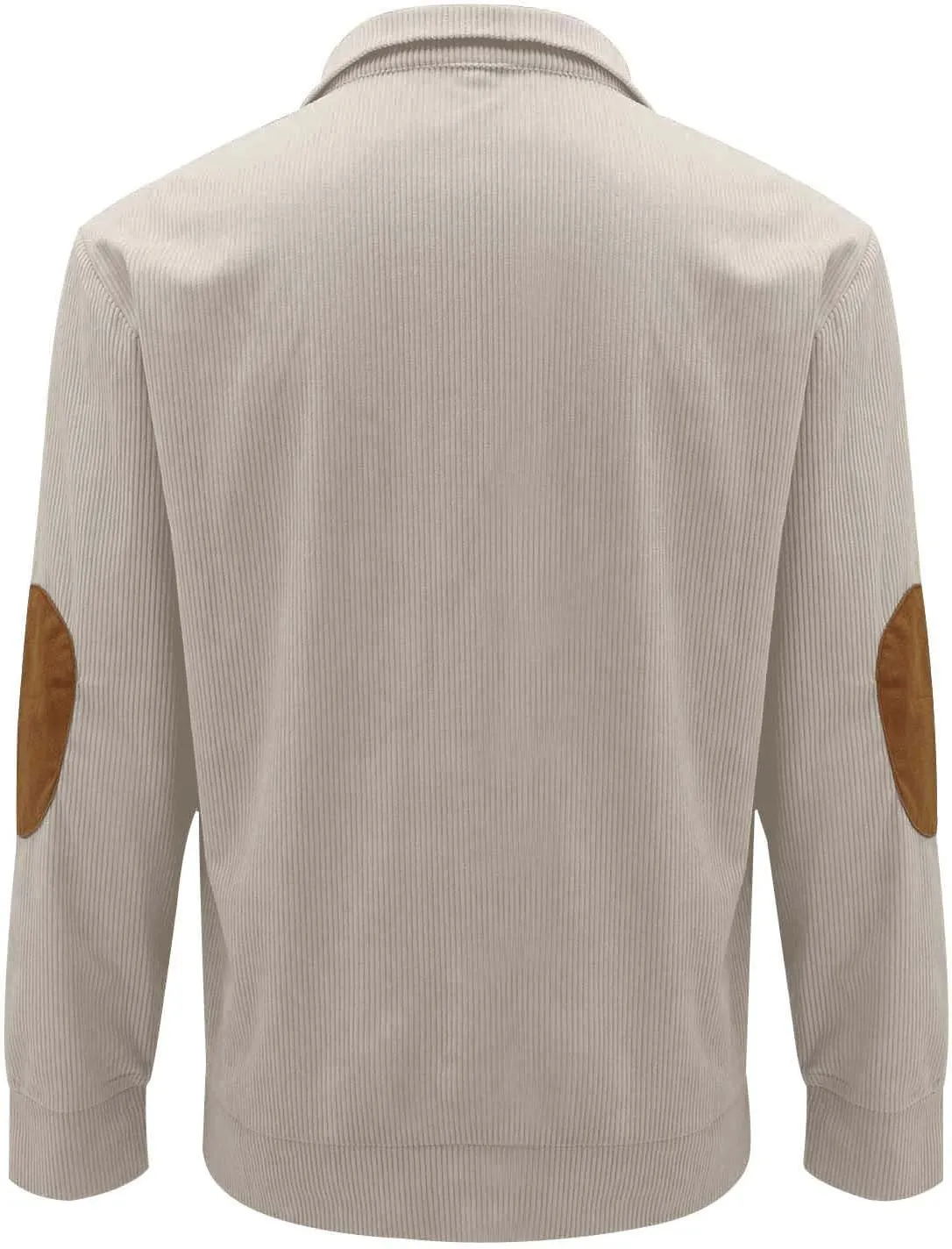 Long Sleeve Shirts for Men Cotton Lightweight Quater Button Down Sweatshirts 2024 Fall Loose Golf Shirt Pullover
