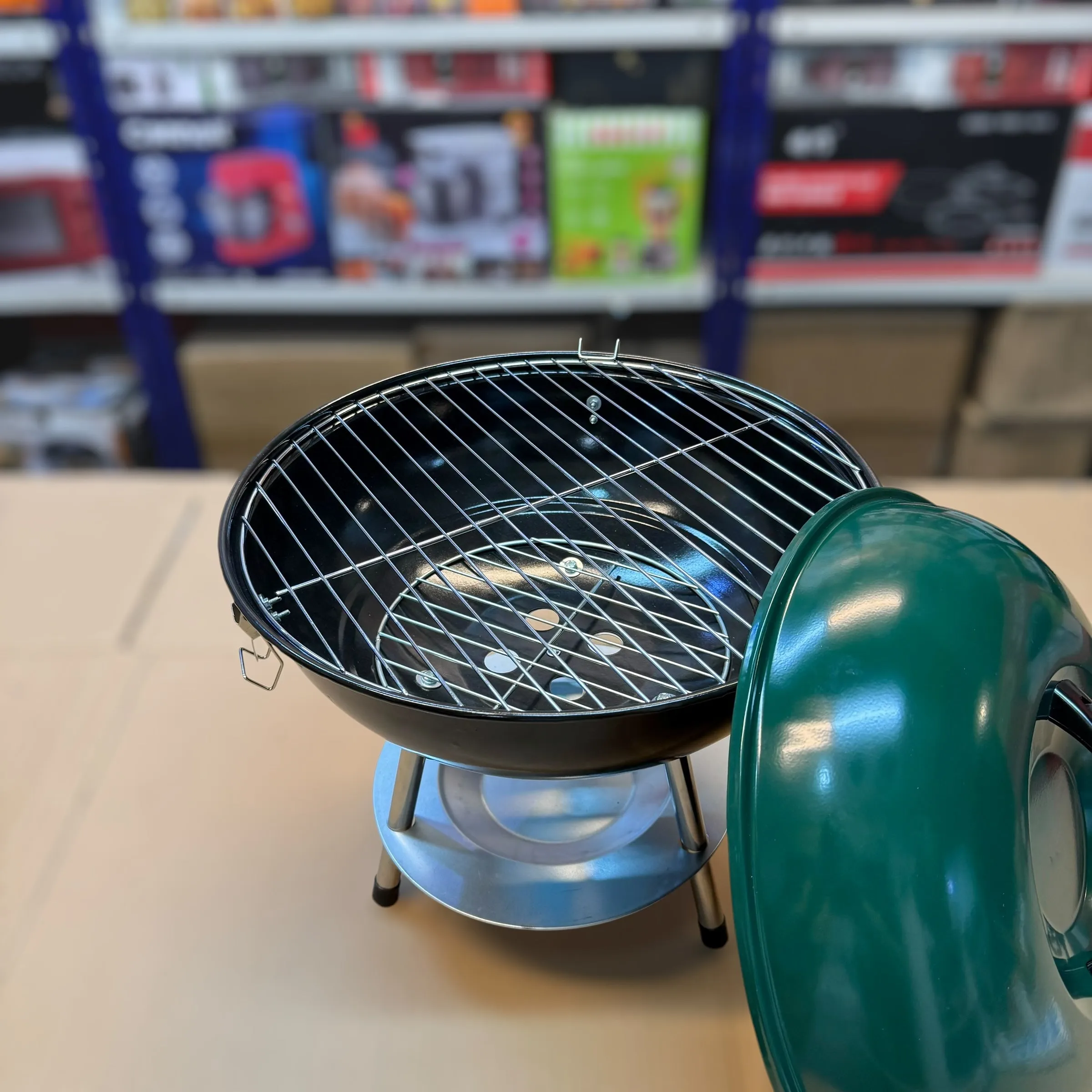 Lot Imported 14 Inch Table Top Charcoal Grill