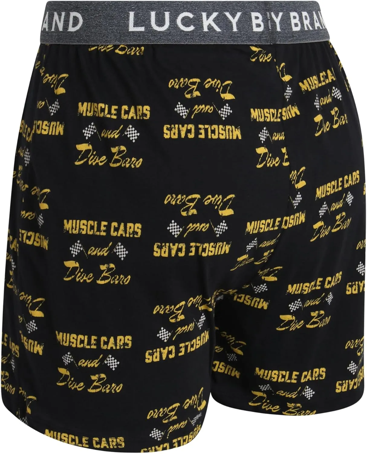 Lucky Brand Men's Boxer Shorts – 3 Pack Knitted Mens Underwear Boxers with Functional Fly - Classic Boxers for Men (S-XXL)