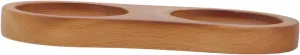 MAGICLULU Pepper Sauce Bottle Tray Wooden Salt Pepper Holder Counter Decor Wedding Present