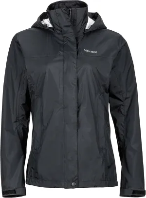 Marmot Women’s PreCip Rain Jacket | Lightweight, Waterproof, Black, Medium