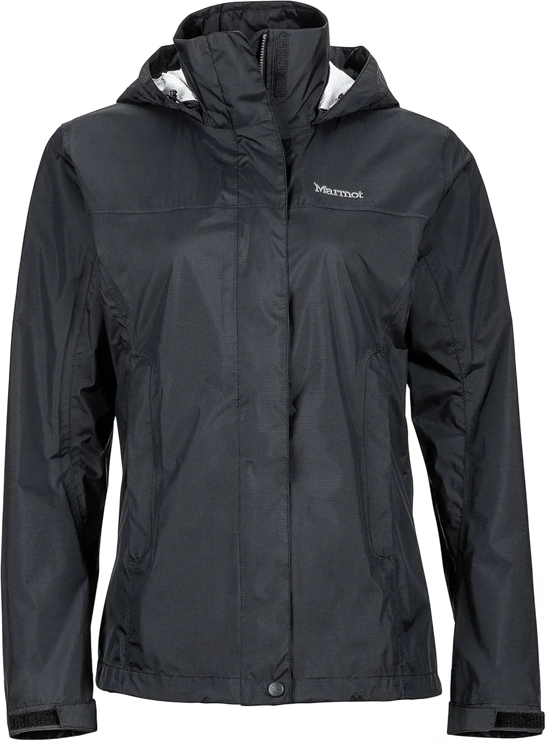 Marmot Women’s PreCip Rain Jacket | Lightweight, Waterproof, Black, Medium