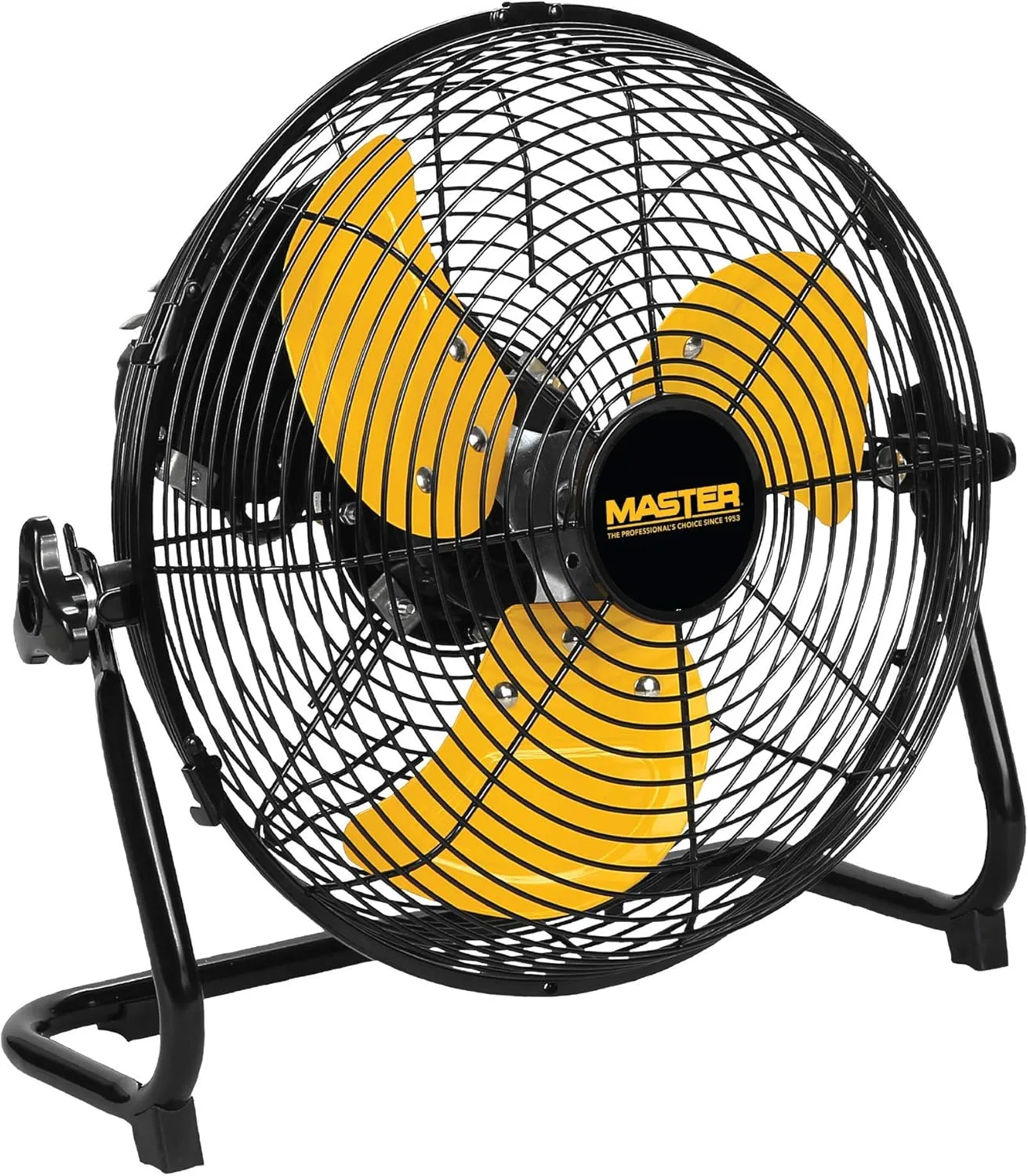 Master 12 Inch Industrial High Velocity Floor Fan with 3 Speed Settings. Use for Shop, Garage or Warehouse. All Metal Construction (MAC-12F)
