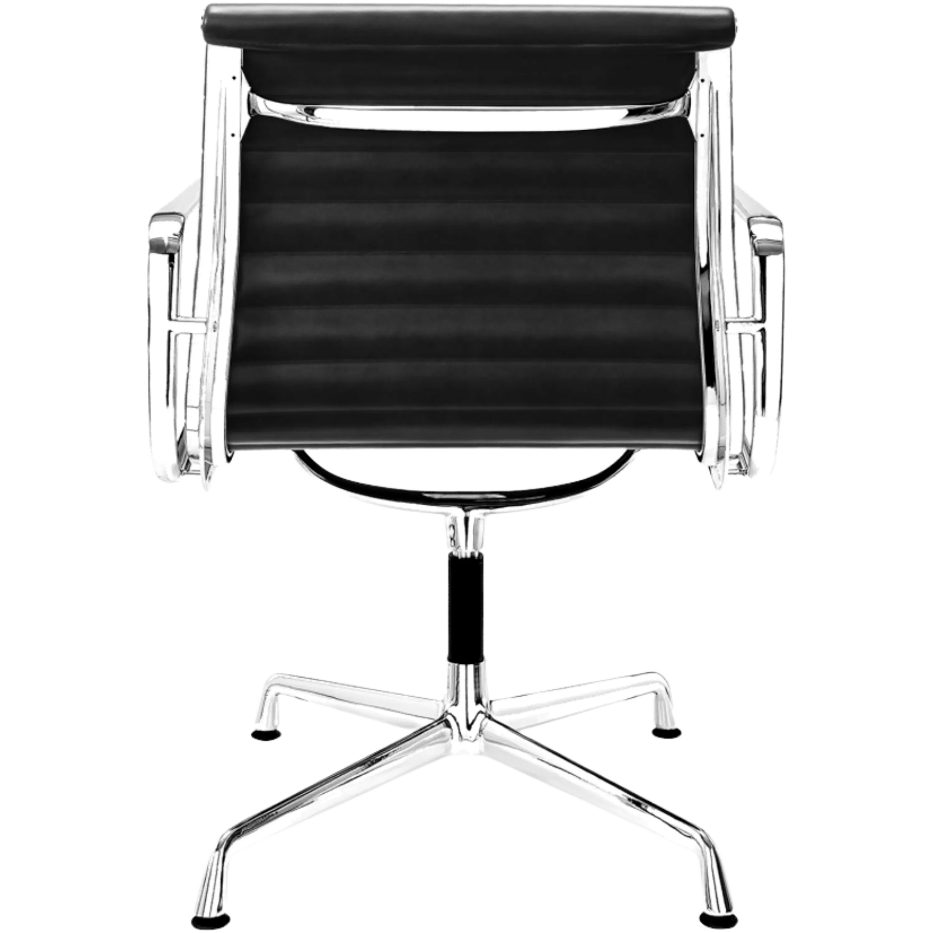 Medium Back Leather Office Chair