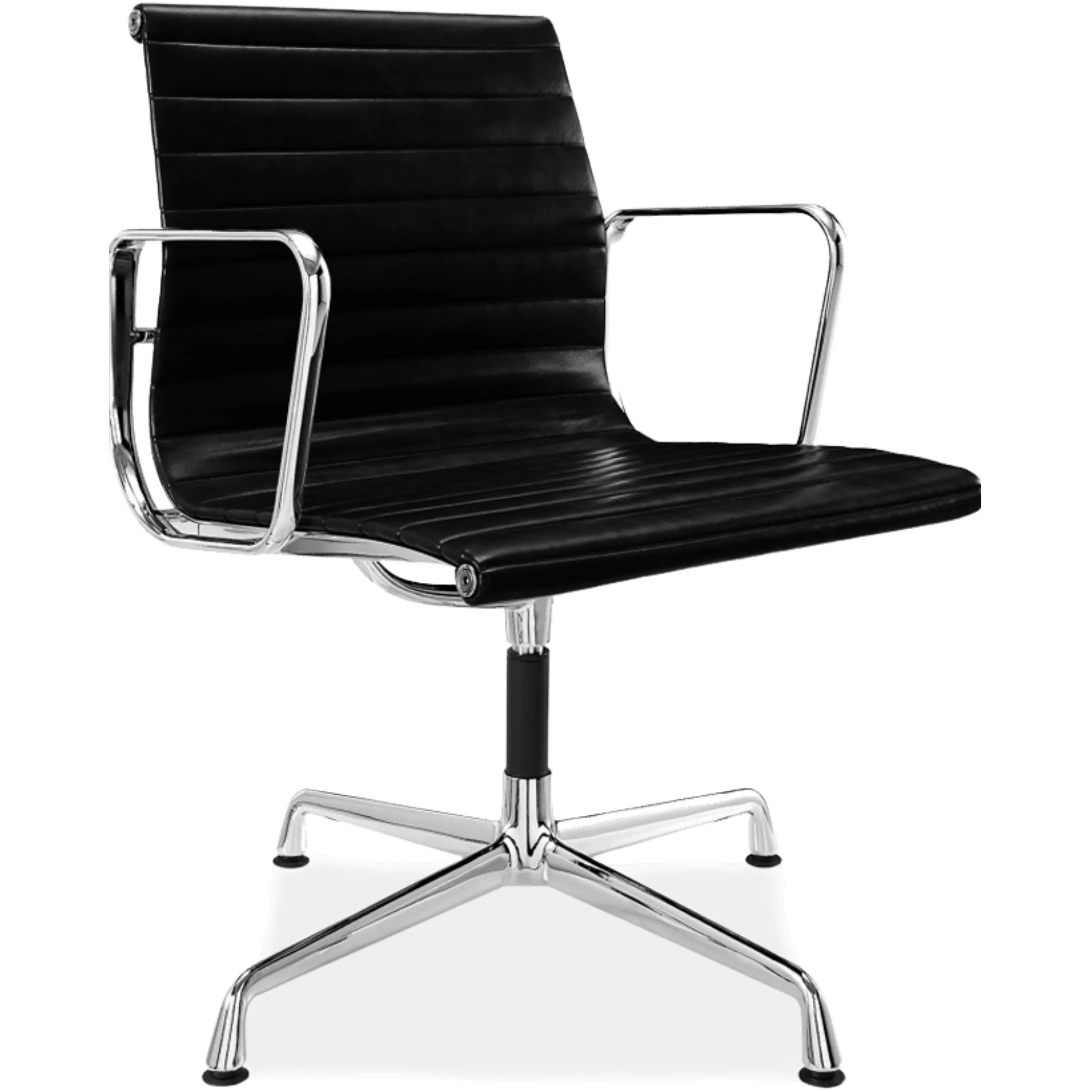 Medium Back Leather Office Chair