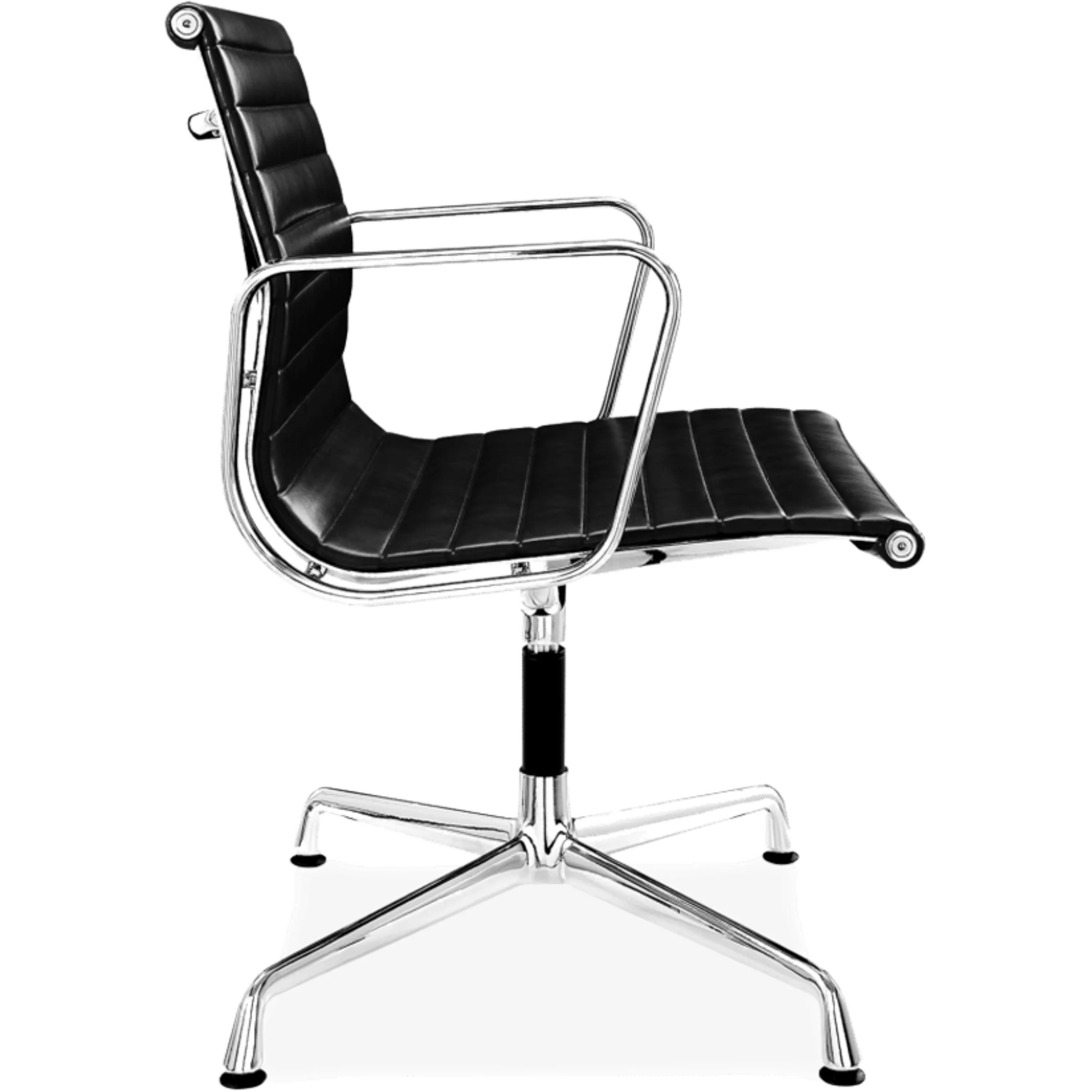 Medium Back Leather Office Chair