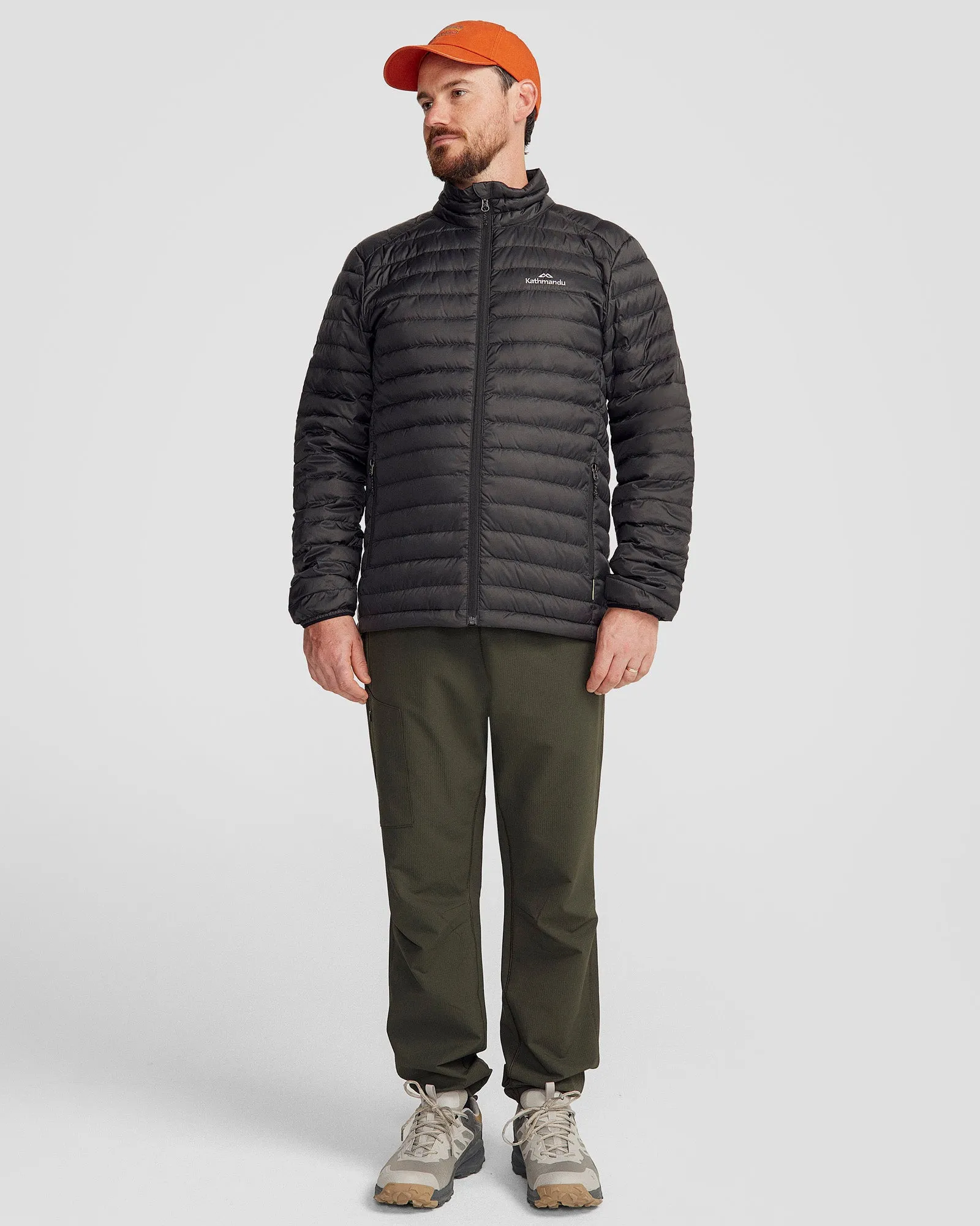 Men's Heli 600 Fill Lightweight Down Jacket - Black