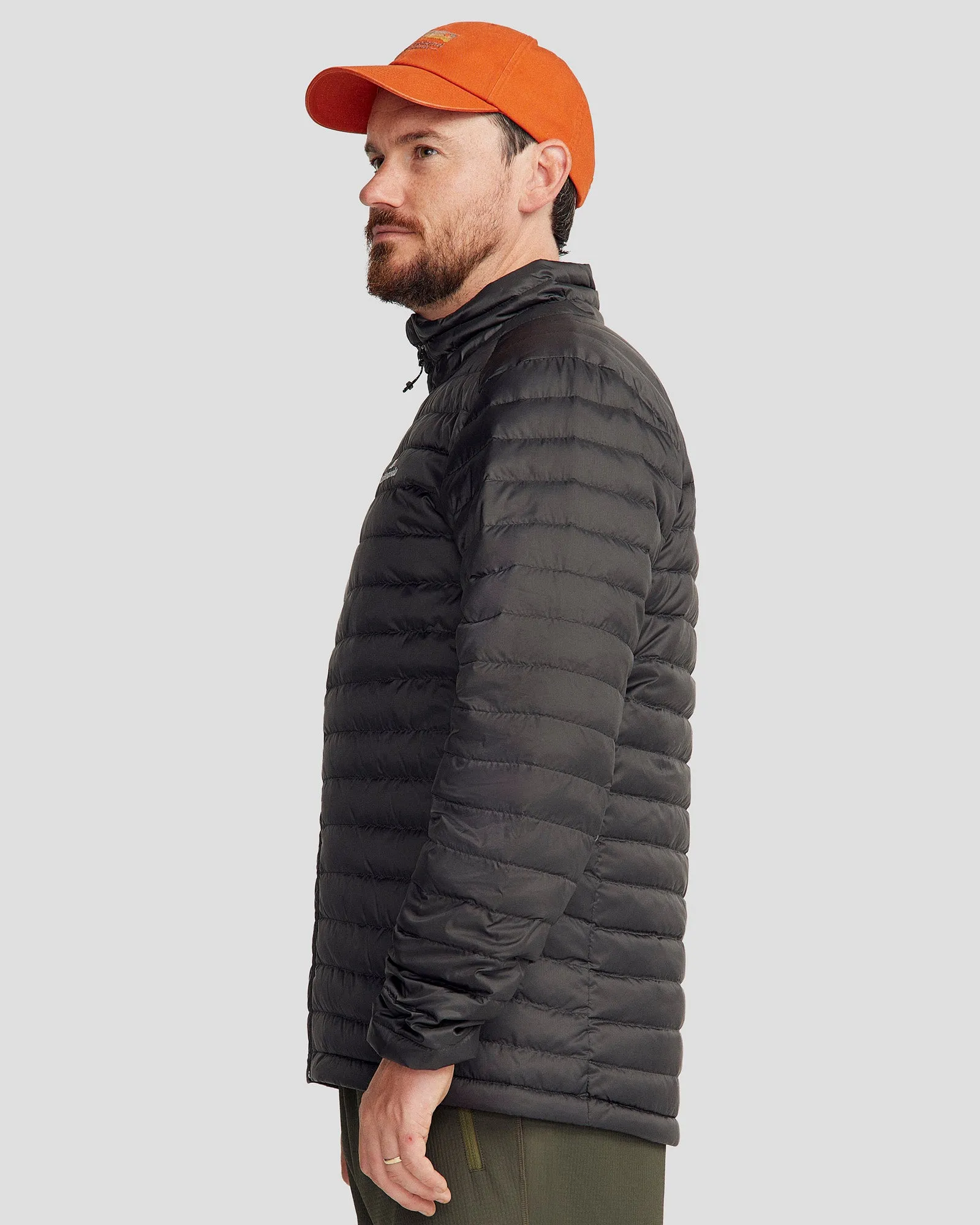 Men's Heli 600 Fill Lightweight Down Jacket - Black