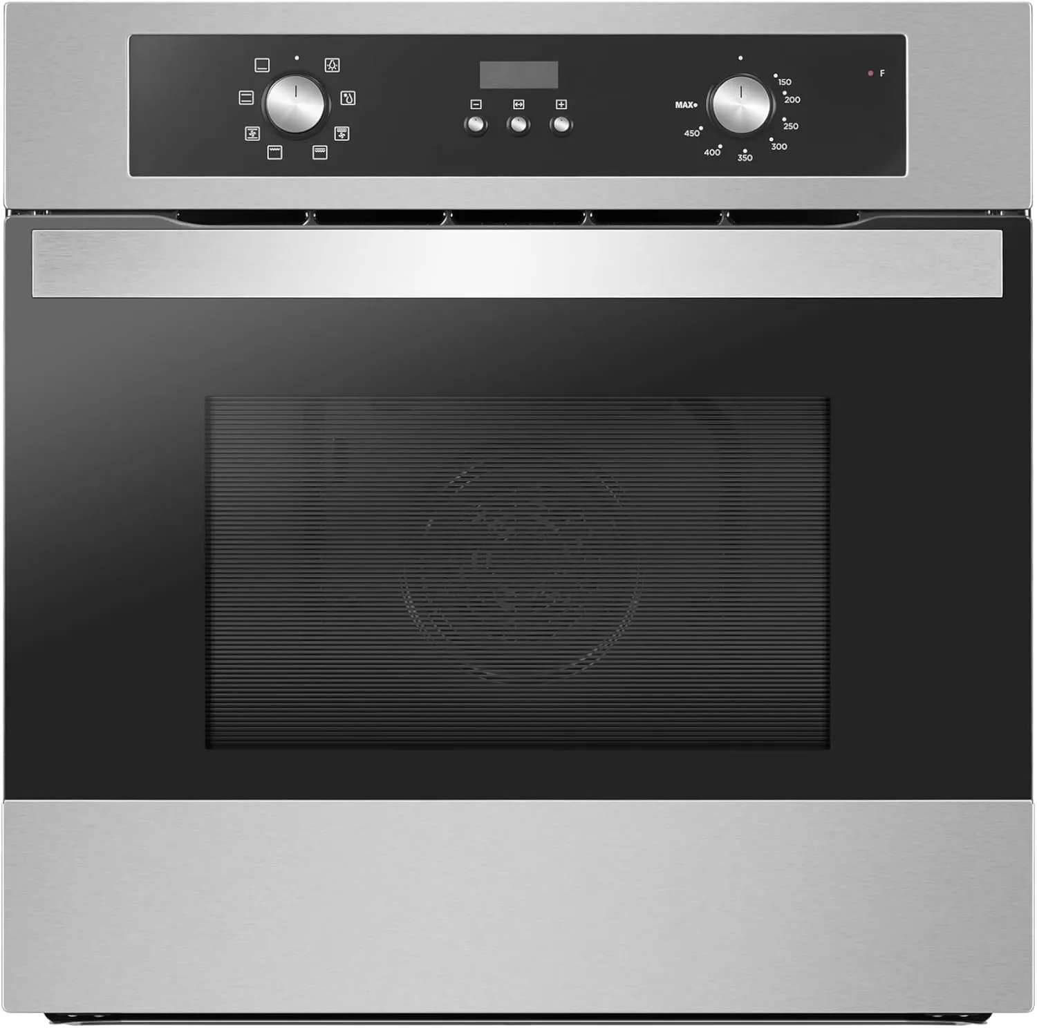 Midea MEW24S2AST Single Built-in Oven, 2.5 cu.ft Wall, Silver