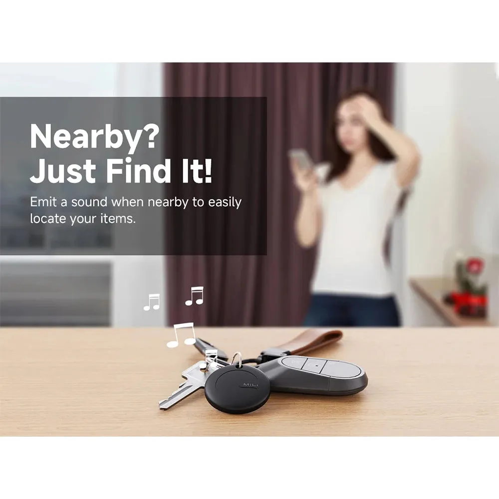 MiLi MiTag Smart GPS Tracker: Anti-Lost Bluetooth Locator for Keys & Pets