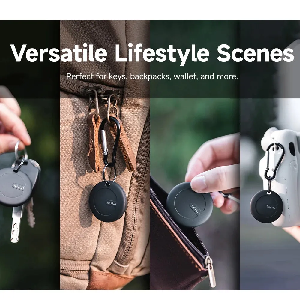 MiLi MiTag Smart GPS Tracker: Anti-Lost Bluetooth Locator for Keys & Pets